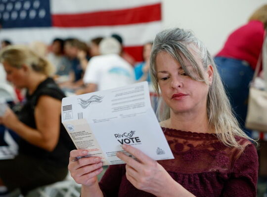 California Picks Governor Finalists in High-Stakes Primary Day
