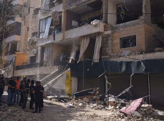 Israel Strikes Beirut as Ceasefire Falters