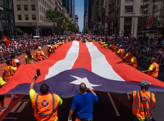 Puerto Rican Parade Lights Up Manhattan