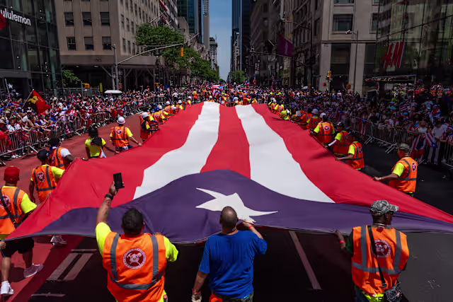 Puerto Rican Parade Lights Up Manhattan