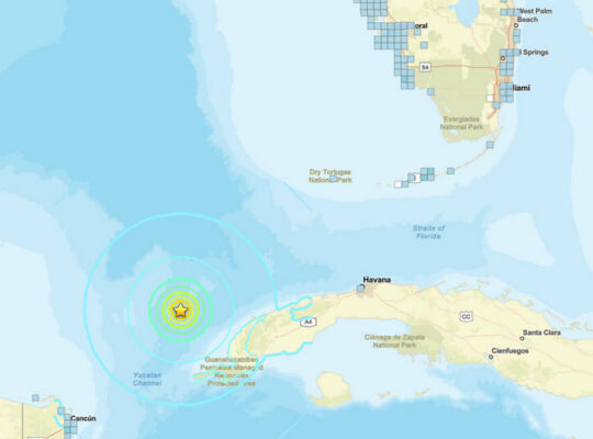 6.1 Magnitude Earthquake Off Cuba Rattles Region, Tremors Felt Across Florida