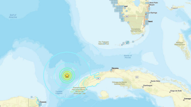 6.1 Magnitude Earthquake Off Cuba Rattles Region, Tremors Felt Across Florida