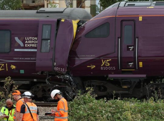 Iinvestigators say Train driver killed in Bedford crash passed red signal