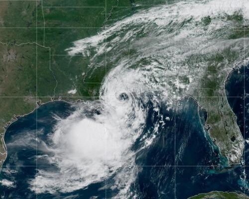 Tropical Storm Bertha Makes Second Gulf Coast Landfall Near Texas-Louisiana Border