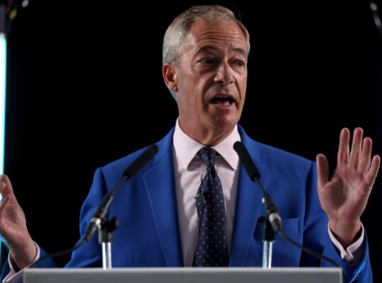 Labour Calls For Election Watchdog To Investigate Farage Finances