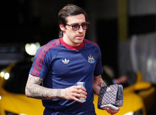 Sandro Tonali Completes Club Record £100m Switch To Tottenham
