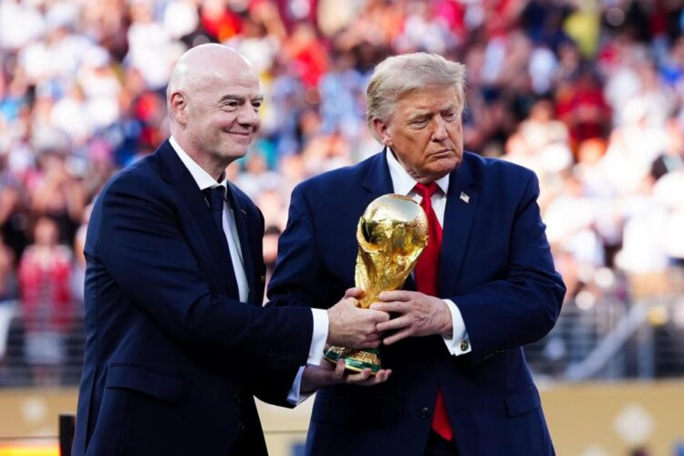 Trump Warns Of Terrible Mistake If FIFA replaces Gianni Infantino