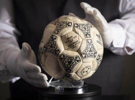 Maradona’s Hand Of God Football Sold At Auction