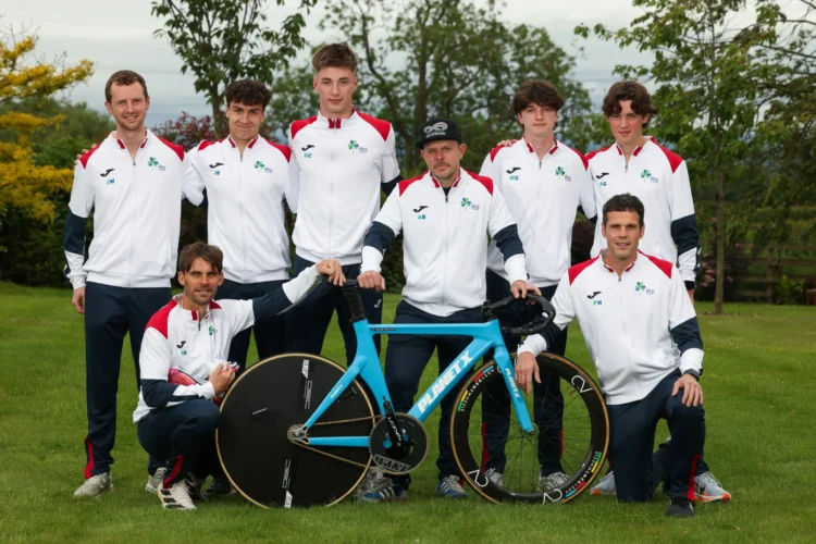 Seven athletes take on 60-mile challenge for lottery winner Frances Connolly’s charity as she turns 60