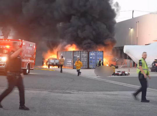 News helicopter crash kills journalist and pilot in Los Angeles as investigators search for cause