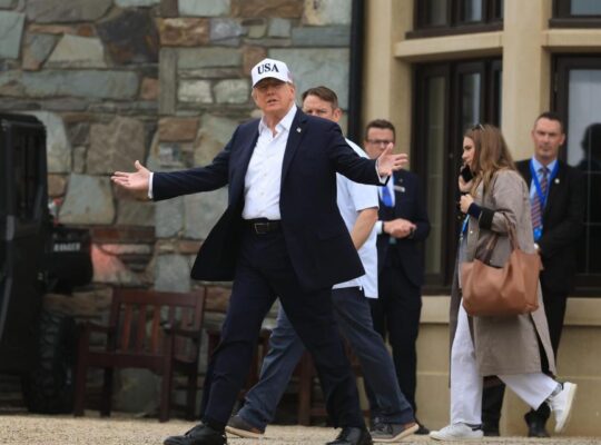 Donald Trump says he ‘loved’ backlash to Irish unity remarks