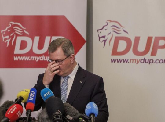 DUP says Donaldson deserves every day of 15 years sentence
