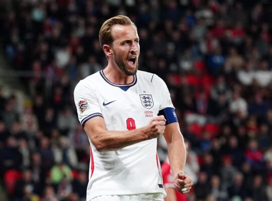 Harry kane starts for England against Chechia to land record equalling 125th cap