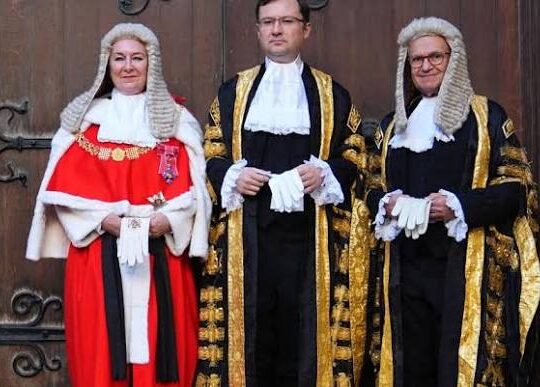 Lord Norris formally sworn in as Lord Chancellor and Secretary Of State